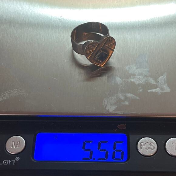 Mignon Faget Sterling Silver Heart Ring with Amethyst - Picture 4 of 10